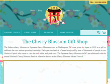 Tablet Screenshot of cherryblossomgift.com